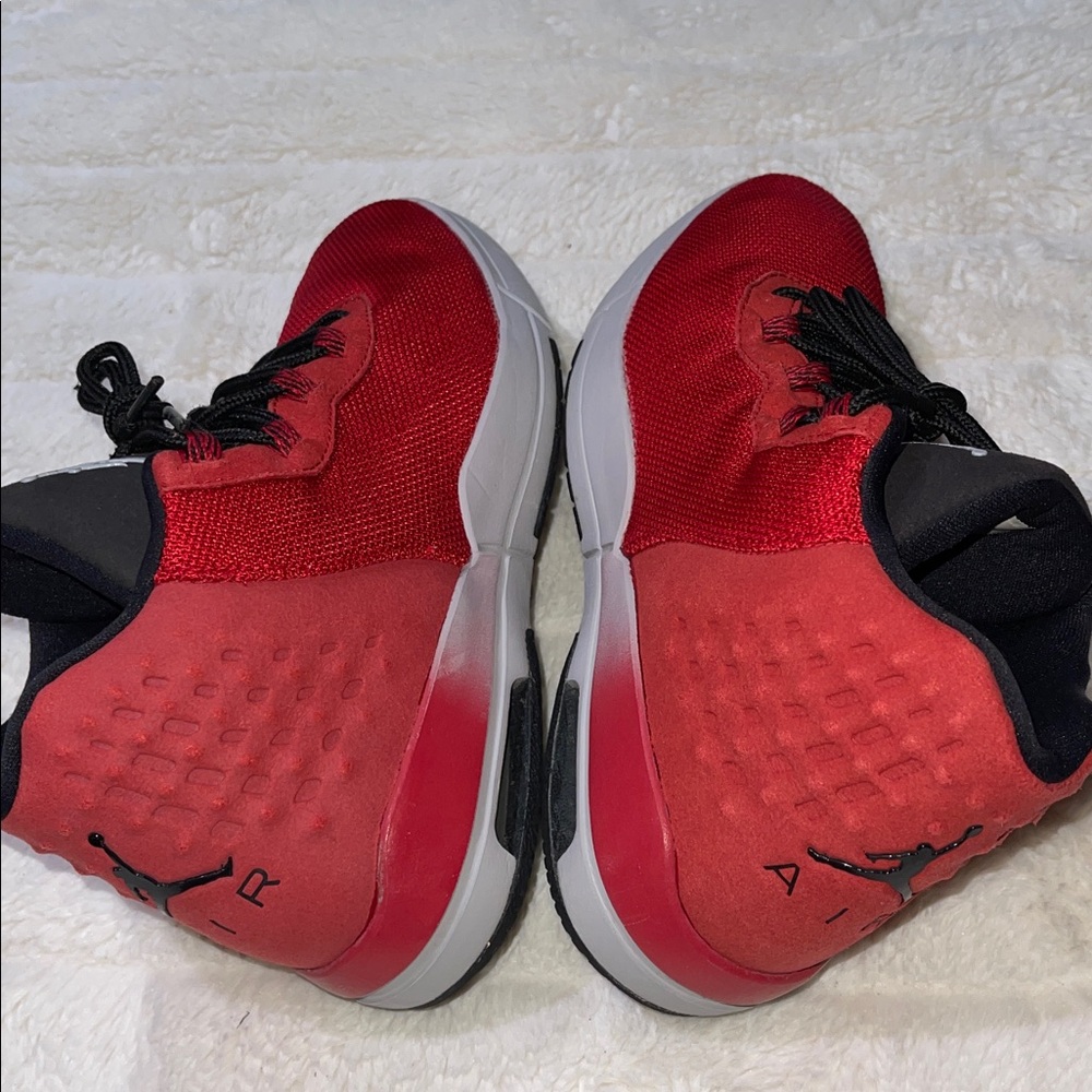 Jordan Academy GS Red Athletic Shoes - Picture 6 of 11